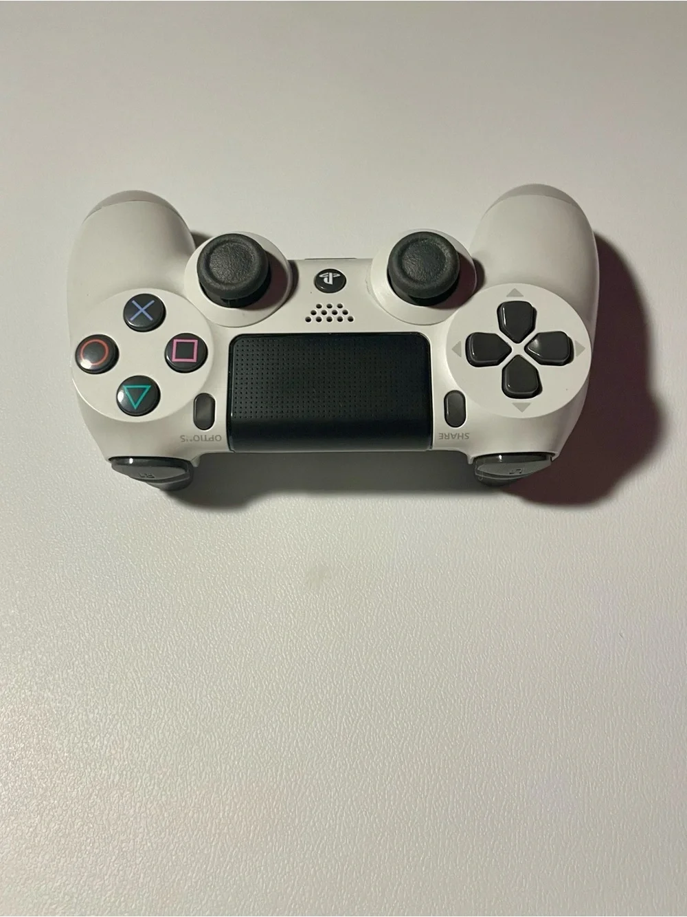 Sony PS4 DualShock 4 Wireless Controller Glacier White V2 CUH-ZCT2U Good Tested
